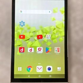docomo dtab d-02H シルバー 8インチ 本体
