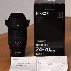 極美品防湿庫保管 NIKKOR Z 24-70mm f/2.8 S 保証書箱付き