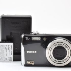 ★動作品★ フジフイルム FUJIFILM FinePix F70EXR ブラック コンパクトデジカメ【10倍ズーム】 #1073A