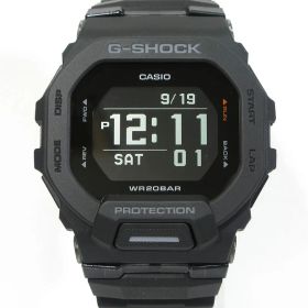 【三重本店】 中古 CASIO | カシオ GBD-200-1JF G-SHOCK G-SQUAD ジースクワッド GBD-200 SERIES 腕時計 デジタル表示 クオーツ ブラック 【131】