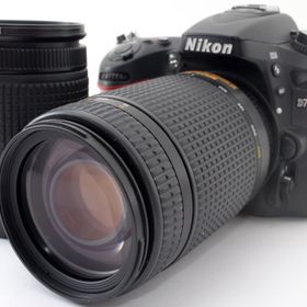 ニコン デジタル一眼 Nikon D7100 ダブルズームセット 中古 新品SDカード付き 届いてすぐに使える 超望遠レンズ