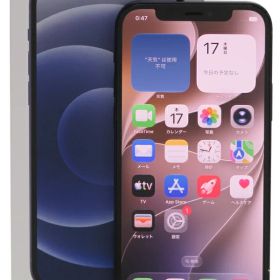 【Apple】アップル『iPhone12/6.1inch/64GB/SIMロック解除済 au/ブラック』MGHN3J/A 2020年10月発売 スマートフォン 1週間保証【中古】