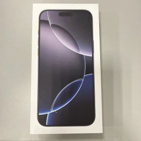 iPhone 16 Pro Max ブラックチタニウム 1TB