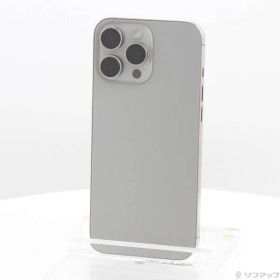 ソフマップ 〔中古品〕 iPhone16 Pro Max 256GB ナチュラルチタニウム MYWK3J／A SIMフリー【344】
