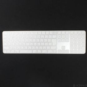 ソフマップ 〔中古品〕 Appleシリコン搭載Macモデル用 Touch ID搭載 Magic Keyboard (テンキー付き) 日本語 ホワイトキー MXK73J／A【344】