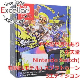 [bn:6] 任天堂 Nintendo Switch 有機ELモデル スプラトゥーン3エディション HEG-S-KCAAA 液晶画面いたみ 元箱あり