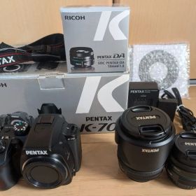 ショット数3868枚 PENTAX K-70 レンズ2本セット動作確認済み