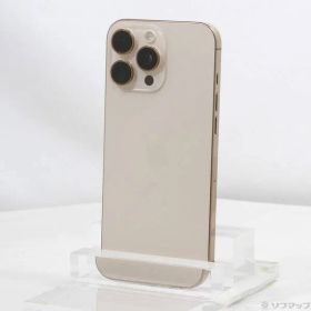ソフマップ 〔中古品〕 iPhone16 Pro Max 256GB デザートチタニウム 3N530J／A SIMフリー【258】