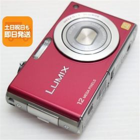 美品 DMC-FX40 フレッシュレッド 即日発送 Panasonic LUMIX デジカメ 本体 あすつく 土日祝発送OK