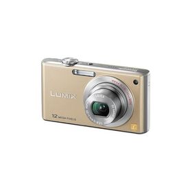 パナソニック デジタルカメラ LUMIX (ルミックス) FX40 グロスゴールド DMC-FX40(中古品)