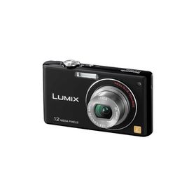 パナソニック デジタルカメラ LUMIX (ルミックス) FX40 エクストラブラック DMC-(中古品)