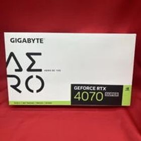 中古 GIGABYTE GV-N407SAERO OC-12GD (RTX4070 SUPER 12GB) 163387 状態： B:良品