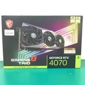 中古 MSI GeForce RTX 4070 GAMING X TRIO 12G (RTX4070 12GB) 157128 状態： B:良品