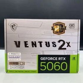 中古 MSI GeForce RTX 5060 8G VENTUS 2X OC WHITE 188977 状態： A:美品
