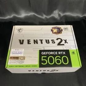 中古 MSI GeForce RTX 5060 8G VENTUS 2X OC WHITE 188977 状態： B:良品