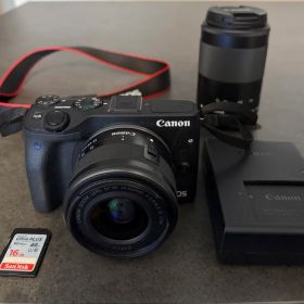 Canon EOS M3 ミラーレス一眼 レンズ2本セット