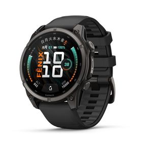 正規販売店 ガーミン フェニックス９ enix 9 Sapphire AMOLED 47mm DLC Ti / Black