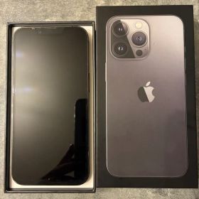 iPhone 13 Pro 128GB グラファイト バッテリー94% 背面割れ