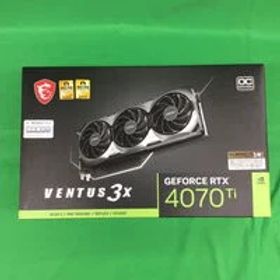 中古 MSI GeForce RTX 4070 Ti VENTUS 3X 12G OC (RTX4070Ti 12GB) 154205 状態： C:並品