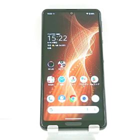 【訳アリ品】AQUOS sense5G A004SH SoftBank ブラック 送料無料 本体 c22074 【中古】