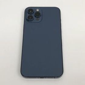 中古 【SoftBank】Apple iPhone12 Pro Max 6.7インチ 256GB (パシフィックブルー) MGD23J/A 144104 状態： C:並品
