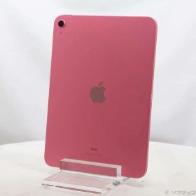 【中古】Apple(アップル) iPad 第10世代 256GB ピンク MPQC3J／A Wi-Fi 【305-ud】