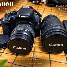 Canon EOS Kiss X9i ダブルズームキット