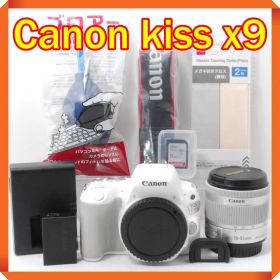 Canon EOS kiss x9 ホワイト 一眼レフカメラ スマホ転送