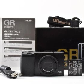 RICOH GR DIGITAL IV 箱付き ★シャッター回数485回★