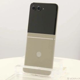 【中古】Motorola(モトローラ) motorola razr 50 512GB サンドクリーム PB230001JP SIMフリー 【348-ud】