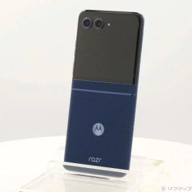 【中古】Motorola(モトローラ) motorola razr 60 512GB ジブラルタルシーネイビー PB8E0000JP SIMフリー 【344-ud】