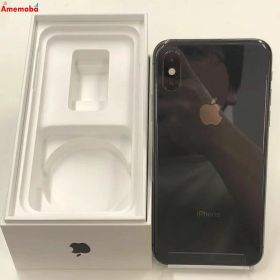 【中古】iPhoneXS 64GB スペースグレイ MTAW2J/A docomo版SIMフリー