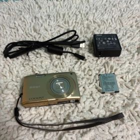 Nikon COOLPIX S3300 ゴールド 純正充電器 バッテリー付