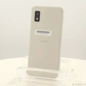 【中古】SHARP(シャープ) AQUOS wish2 64GB アイボリー A204SH Y!mobile SIMフリー 【198-ud】