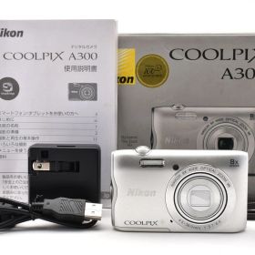 Nikon ニコン COOLPIX A300 シルバー 元箱 /3513 動作OK 返金保証