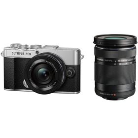 OM SYSTEM PEN E-P7 EZダブルズームキット シルバー