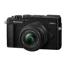 OM SYSTEM PEN 14-42mm F3.5-5.6 III レンズキット ブラック ミラーレス一眼カメラ PEN LKIT BLK