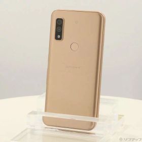 【中古】FUJITSU(富士通） arrows We 64GB ローズゴールド FCG01 au SIMフリー 【348-ud】