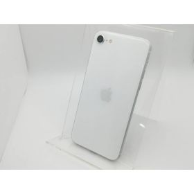 【中古】Apple au 【SIMロックあり】 iPhone SE（第2世代） 64GB ホワイト MX9T2J/A【新橋烏森通り】保証期間1ヶ月【ランクC】