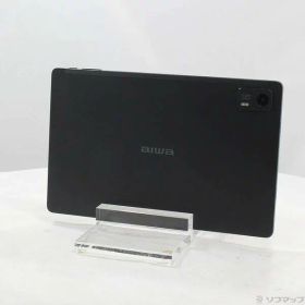 【中古】aiwa(アイワ) 〔展示品〕 aiwa tab AG10 128GB ブラック JA3-TBA1003 Wi-Fi 【258-ud】