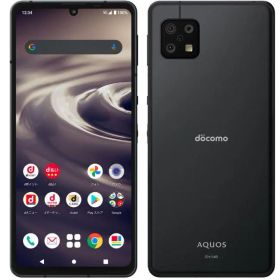 「アウトレット未使用品・訳」SIMフリー AQUOS sense6 SH-54B ブラック