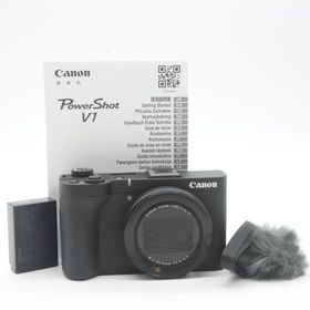 【ほぼ新品】Canon Vlogカメラ・コンパクトデジタルカメラ PowerShot V1 PSV1