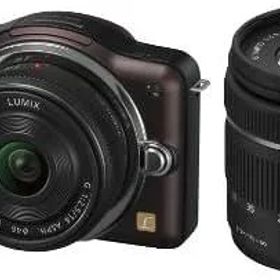 【中古】 パナソニック ミラーレス一眼カメラ LUMIX GF3 ダブルレンズキット センシュアルブラウン DMC-GF3W-T 当店保証30日間 人気 ミラーレス 一眼レフ 交換レンズ カメラ