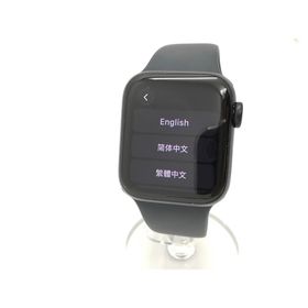 【中古】Apple Apple Watch SE2 40mm GPS ミッドナイトアルミニウムケース/ミッドナイトスポーツバンド (M/L) MXE93J/A【大阪本店】保証期間１ヶ月【ランクB】