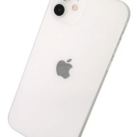 【Apple】アップル『iPhone12/6.1inch/128GB/SIMロック解除済 ドコモ/ホワイト』MGHV3J/A 2020年10月発売 スマートフォン 1週間保証【中古】