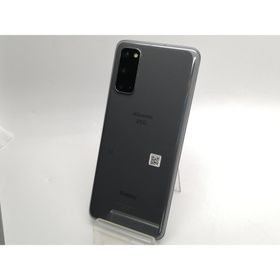 【中古】SAMSUNG docomo ahamo 【SIMロック解除済み】 Galaxy S20 5G コスミックグレー 12GB 128GB SC-51A【大須2】保証期間１ヶ月【ランクC】
