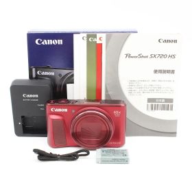 ≪並品≫ Canon PowerShot SX720 HS レッド #007004