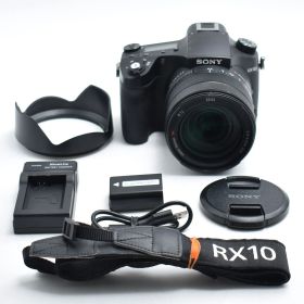 B#13753 SONY(ソニー) コンパクトデジタルカメラ Cyber-shot RX10IV ブラック 1.0型積層型CMOSセンサー 光学ズーム25倍(24-600mm) 可動式液晶モニター 4K動画記録 DSC-RX10M4