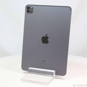 〔中古〕Apple(アップル) iPad Pro 11インチ 第2世代 128GB スペースグレイ MY232J／A Wi-Fi〔262-ud〕