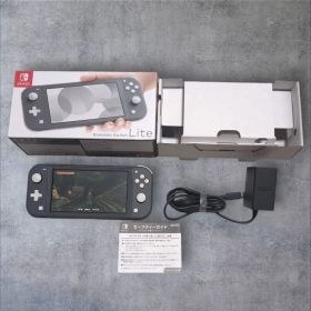 【動作確認済】Nintendo Switch Lite グレー 本体 任天堂